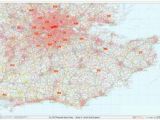 Postcode Map Of south East England 51 Best Postcode Maps Images In 2015 Map Wall Maps Scale Map