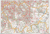 Postcode Map south East England Bromley Postcode Wall Map Br Postcode area