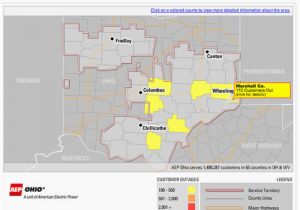 Power Outage Map Ohio Aep Ohio Power Outage Map Secretmuseum