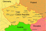 Prague Map Of Europe Prague Map Europe