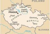 Prague On Europe Map Pin On Czech