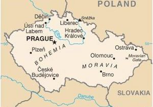 Prague On Map Of Europe Pin On Czech
