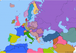Pre Ww1 Map Of Europe Political Map Of Europe the Mediterranean On 10 Feb 1947