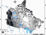 Precipitation Map Of Canada Hess Historical Drought Patterns Over Canada and their