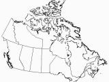 Printable Blank Map Of Canada with Provinces and Capitals top 10 Punto Medio Noticias Canada Map Outline with Provinces