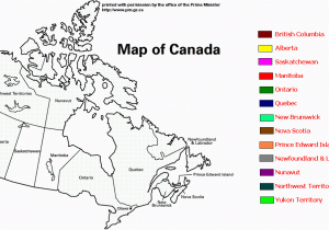 Printable Map Of Canada Provinces Map Of Canada with Legend Homeschool Map Activities