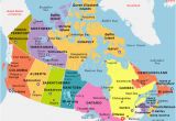 Printable Map Of Canada with Cities Canada Map with States and Cities New Canada Map with States and