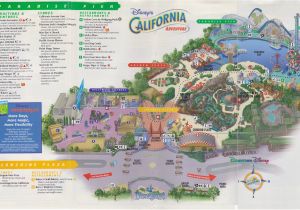 Printable Map Of Disneyland and California Adventure Printable Map Of Disneyland and California Adventure Reference Map