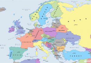 Printable Map Of Europe with Capitals and Countries 25 Categorical Map Of Eastern Europe and Capitals