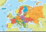 Printable Map Of Europe with Capitals and Countries Map Of European Cities and Countries Best Europe Capitals