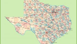 Printable Map Of Texas Cities and towns Road Map Of Texas with Cities