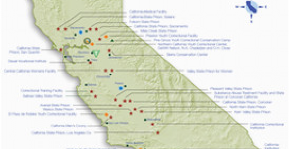 Prisons In California Map California Department Of Corrections and Rehabilitation Revolvy