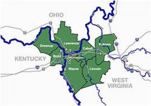 Proctorville Ohio Map Huntington ashland Metropolitan area Wikivividly