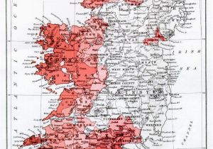 Protestant Ireland Map the Distribution Of the Irish Language In 1871 From E G