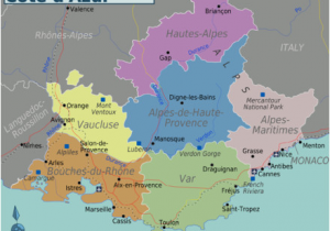 Provence France Map Detailed Provence Alpes Ca Te D Azur Wikitravel
