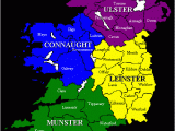 Provinces Of Ireland Map the Irish Adventure Tidbits