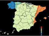 Provincial Map Of Spain Spain Wikipedia