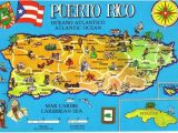 Puerto Rico Spain Map Puerto Rico Map Postcard Afghan Iraq Wall Puerto Rico 52