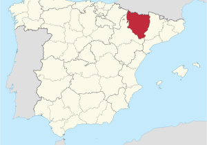 Pyrenees Spain Map Province O Huesca Wikipedia