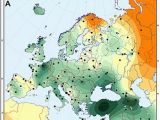 Racial Map Of Europe Genetic History Of Europe Wikipedia