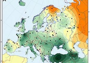 Racial Map Of Europe Genetic History Of Europe Wikipedia