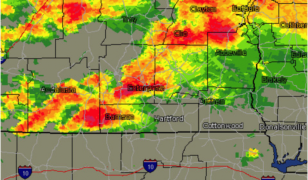 current doppler radar in motion