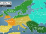 Radar Weather Map Europe Accuweather 2019 Europe Spring forecast Accuweather