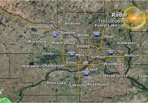 Radar Weather Map Minnesota Twin Cities area Radar Wcco Cbs Minnesota