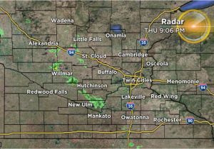 Radar Weather Map Minnesota Twin Cities area Radar Wcco Cbs Minnesota