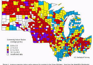 Radon Gas Map Michigan Radon Gas Map for Canada Potential Risk Of Radon Gas Contemporary