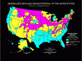 Radon Gas Map Michigan Radon Gas Map for Canada Potential Risk Of Radon Gas Contemporary