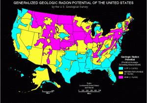 Radon Gas Map Michigan Radon Gas Map for Canada Potential Risk Of Radon Gas Contemporary