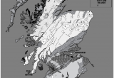 Radon Map northern Ireland Generalised Bedrock Geological Map Of Scotland Derived From