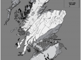 Radon Map northern Ireland Generalised Bedrock Geological Map Of Scotland Derived From