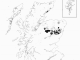Radon Map northern Ireland Provisional Radon Potential Map Of Scotland Showing the