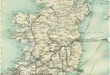 Rail Ireland Map the Sunny Side Of Ireland John O Mahony and R Lloyd Praeger