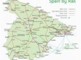 Rail Map Of Spain 48 Best Map Of Spain Images In 2019 Map Of Spain Spain Map