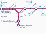 Rail Map south England Great Western Train Rail Maps