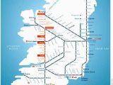 Rail Travel In Ireland Map Irish Rail Map 2010 Grannymar Travel Train Map Travel