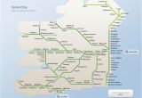 Rail Travel In Ireland Map Map Of Ireland Road Network Download them and Print