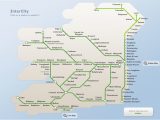 Rail Travel In Ireland Map Map Of Ireland Road Network Download them and Print