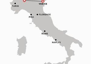 Rail Travel Italy Map Train From Venice to Milan Italiarail