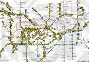 Railroad Map Colorado Tube Map that Shows London Underground Trains Moving In Real Time