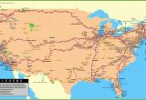 Railroad Map north Carolina Usa Railway Map