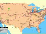 Railroad Map north Carolina Usa Railway Map