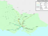 Railway Map Ireland Rail Transport In Victoria Wikipedia