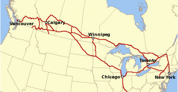 Railway Map Of Canada Canadian Pacific Railway Wikipedia