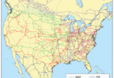 Railway Map Of Canada Rail Transportation In the United States Wikipedia