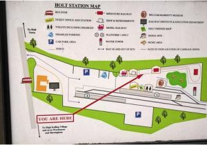 Railway Map Of England Map Of Holt Station Picture Of north norfolk Railway Sheringham