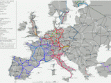 Railway Map Of Europe High Speed Rail In Europe Revolvy